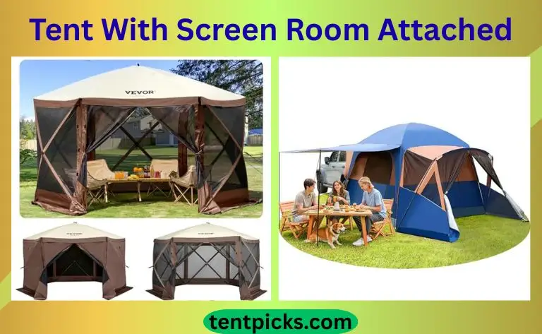 Tent With Screen Room Attached