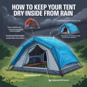 How To Keep Your Tent Dry Inside From Rain