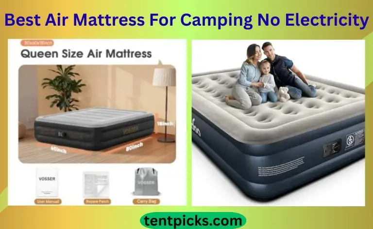 Best Air Mattress For Camping No Electricity