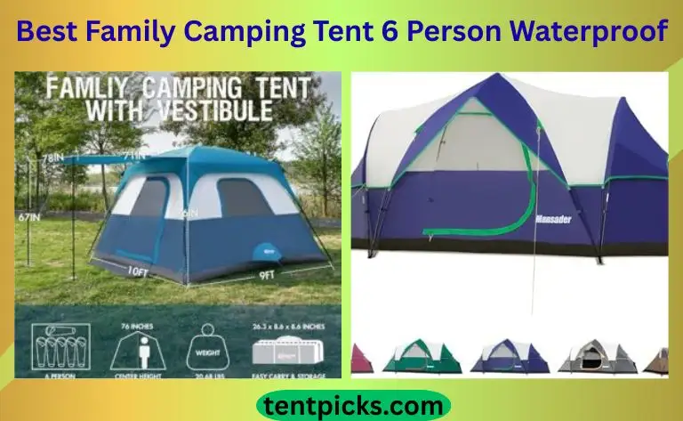 Best Family Camping Tent 6 Person Waterproof Review