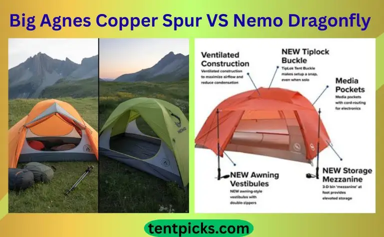 Big Agnes Copper Spur VS Nemo Dragonfly Tent