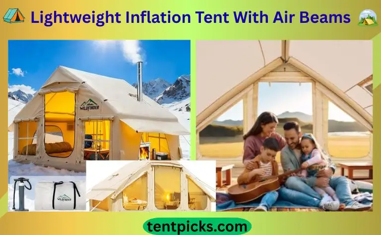 Lightweight Inflation Tent With Air Beams