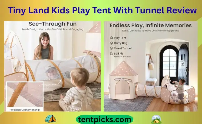 Tiny Land Kids Play Tent With Tunnel Review