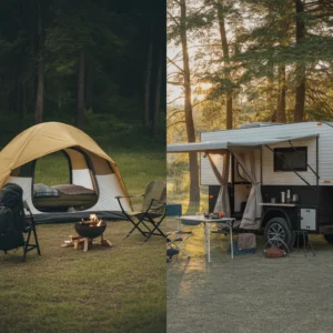 Tent Camping VS Pop Up Camper