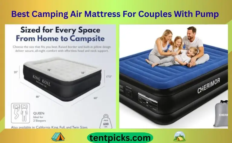 Best Camping Air Mattress For Couples With Pump
