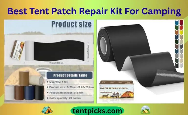 Best Tent Patch Repair Kit For Camping