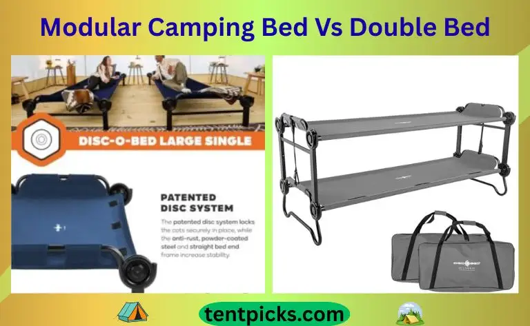 Modular Camping Bed Vs Double Bed