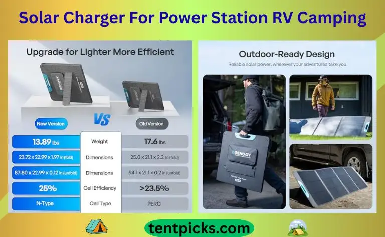 Best Solar Charger For Power Station RV Camping