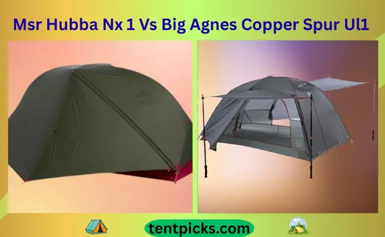 Msr Hubba Nx 1 Vs Big Agnes Copper Spur Ul1