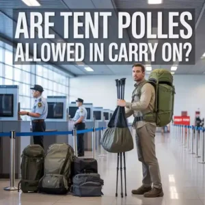 Are Tent Poles Allowed In Carry On
