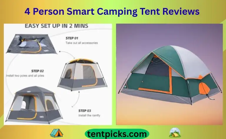4 Person Smart Camping Tent Reviews