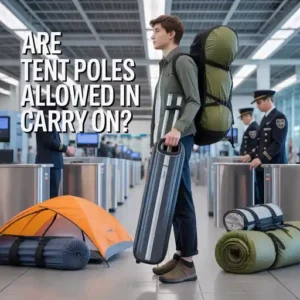 Are Tent Poles Allowed In Carry On