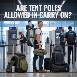 Are Tent Poles Allowed In Carry On
