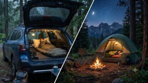 Is It Better To Sleep In A Car Or Tent