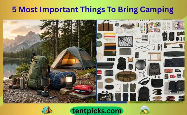 5 Most Important Things To Bring Camping