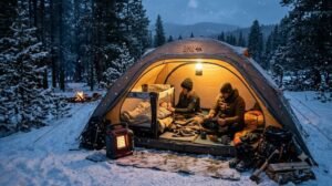 Tent Camping With A Baby In Cold Weather