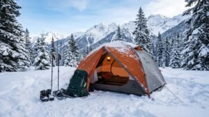 How To Tent Camp In Snow In Winter