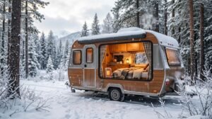 How To Live In A Travel Trailer In The Winter