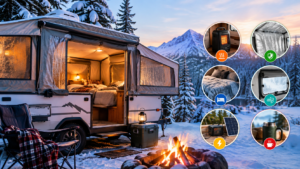 How To Stay Warm In A Camper In The Winter Overnight