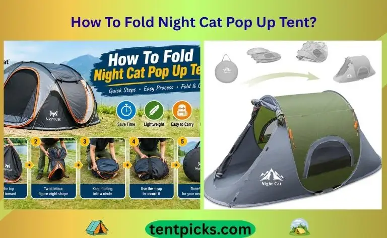 How To Fold Night Cat Pop Up Tent